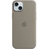 Image de Apple Coque en silicone avec MagSafe pour iPhone 15 Plus - Argile