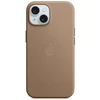 Image de Coque En Tissage Fin Avec Magsafe Pour Iphone 15 Taupe