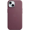 Image de Apple Coque en tissage fin avec MagSafe pour iPhone 15 - Mûre