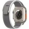 Image de Apple Mt5y3zm/a Cinturino Trail Loop Per Apple Watch 49 Mm S/m Nylon Poliestere Riciclato Titanio Verde Grigio