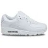 Image de Basket Homme - Nike - Air Max 90 Leather Blanc - Textile - Lacets - Semelle Gomme
