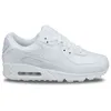 Image de Basket Homme - Nike - Air Max 90 Leather Blanc - Textile - Lacets - Semelle Gomme