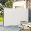 Image de Store latéral pour balcon et terrasse - SONGMICS - 400 x 200 cm - Pare-soleil - Brise-vue - Beige