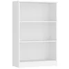 Image de Bibliothèque VASAGLE - Étagère de Rangement avec Étagères Réglables en Hauteur - Blanc