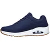 Image de Sneakers Homme - Skechers - Uno - Stand on Air - Bleu Marine - Air-Cooled Memory Foam - Fitness