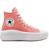 Image de Chaussures pour Femme - CONVERSE - Chuck Taylor All Star Move - Rose - Lacets - Plat - Textile