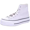 Image de Baskets - CONVERSE - Chuck Taylor All Star Lift Hi - Gris - Textile - Lacets