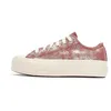 Image de Baskets Rouge Femme Converse Chuck Taylor All Star Lift