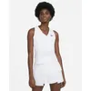 Image de Débardeur de tennis - Nike - NikeCourt - Blanc - Col V - Femme