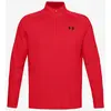 Image de Sweatshirt Under Armour Tech 2.0 Half Zip rouge logo noir - L