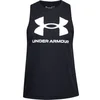 Image de Débardeur femme Under Armour Sportstyle Graphic Noir 1356297-001