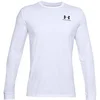Image de T-shirt à logo sur le poitrine gauche Under Armour Sportstyle Blanc 1329585-100