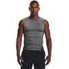 Image de Débardeur de sport - Under Armour - HG Armour Comp SL - Gris - Sans manches - Respirant