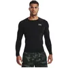 Image de Pull de sport - Under Armour - HG Armour Comp LS - Noir - Manches longues - Respirant
