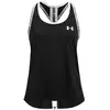 Image de Débardeur Under Armour Knockout noir blanc fille - XL