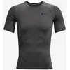 Image de T-shirt Under Armour HeatGear Compression manche courte gris noir - L