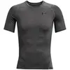 Image de T-shirt Under Armour HeatGear Compression manche courte gris noir - M