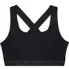 Image de Brassière femme Armour Mid Crossback Sports Noir 1361034-001