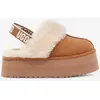Image de Chaussons UGG Funkette marron clair beige femme - 37