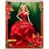 Image de Barbie blonde Joyeux Noël MATTEL