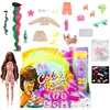 Image de Barbie Color Reveal Fluo HCD27 - Poupée 25 surprises tie-dye avec animal rollers et accessoires