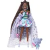 Image de Poupée Barbie Extra Fancy - Mattel - HHN13 - Robe glamour - Ourson compagnon - Accessoires luxueux