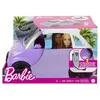 Image de Voiture de poupée - Barbie - HJV36 - Transformable en cabriolet - Lilas et Blanc - 2 pièces