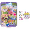 Image de Polly Pocket-Coffret Jardin Lapin 2 mini-figurines et 12 accessoires HKV36
