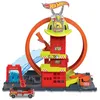 Image de Caserne de pompiers - Hot Wheels - Super Fire Station - Multicolore - 4 ans - Inclus camion de pompiers