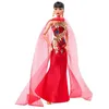 Image de Poupée - BARBIE - Anna May Wong - Robe rouge à dragon doré - Socle & certificat - Collection Signature