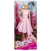 Image de Poupée Barbie en robe Vichy rose Le film MATTEL