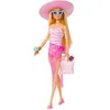 Image de Barbie®-Barbie® Plage-Poupée blonde en maillot de bain et accessoires HPL73