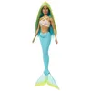 Image de Barbie-Poupées Sirènes avec cheveux et nageoire colorés et serre-tête HRR03