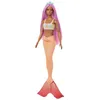 Image de Barbie - Poupées Sirènes avec cheveux et nageoires colorés et serre-tête HRR05