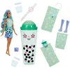 Image de Barbie-Pop Reveal-Poupée parfumée série Bubble Tea avec accessoires HTJ21