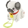 Image de Fisher-Price Mon Carlin à promener - Jouet à tirer pour bébé - dès 12 mois - HTW94