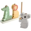 Image de Animaux en bois à empiler - Jouet d'éveil FISHER-PRICE