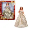 Image de Barbie Joyeux Noël Blonde MATTEL