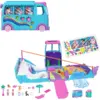 Image de Coffret De Jeu Polly Pocket Pet Mobile Adventure Avec 2 Micro-poupées Et 21 Accessoires