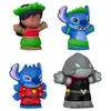 Image de Figurines Lilo Et Stitch, Little People, Coffret Disney 4 Figurines, Jfc77, Des 3 Ans