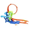 Image de Hot Wheels - Piste Multi Crash - Coffret propulseur motorisé et voiture - Hot Wheels - JFD12