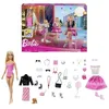 Image de Calendrier de l’Avent Barbie Fashionistas avec 24 pièces et accessoires Barbie Mattel JFL63 dès 3 ans