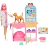 Image de Barbie - Coffret La Clinique vétérinaire de Barbie - Poupée et accessoires - Barbie - JFX93