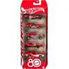 Image de Pack V ©hicule Hot Wheels 80 ans Rouge MATTEL