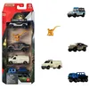 Image de Jurassic World Coffret 5 véhicules et dinosaure - Matchbox - Dès 3 ans - JGL60