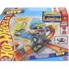 Image de Coffret de circuit miniature - HOT WHEELS - JHL92 - City Attaque du Gorille - 3 façons de jouer - Mise en scène interactive