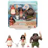 Image de Coffret Figurines Vaiana Disney 3 Mini-poupees Articulees Accessoires Mattel Plastique Multicolore