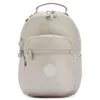Image de kipling Sac à dos de loisirs beige pour femme - Basic Plus Seoul Backpack S Metallic Glow 123913