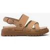 Image de Sandales Timberland Clairemont Way Cross Strap marron clair femme - 36