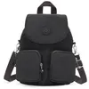 Image de kipling Sac à dos de loisirs noir pour femme - Basic Eyes Wide Open Firefly Up Small Backpack Black Noir 120055
